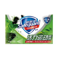 舒肤佳(Safeguard ) 香皂 活力运动系列男士香皂 沐浴洗手两用皂 125g