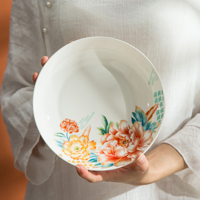 菲米生活(PHMI) 陶瓷碗礼盒套装 6碗6勺2盘