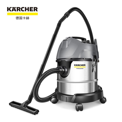 卡赫(KARCHER) 家用商用工业不锈钢桶式干湿两用大功率大吸力吸尘器 NT 20/1 Me Classic Plus