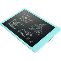 纽曼 液晶画板手写板电子黑板宝宝绘画工具12英寸儿童板 S120(蓝)