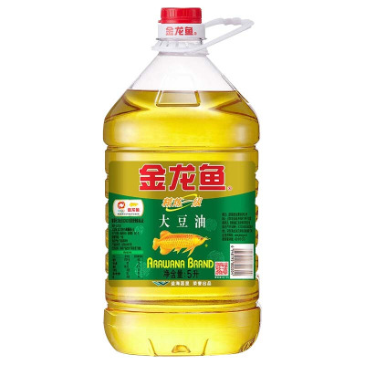 金龙鱼 浸出精炼一级大豆油 5L