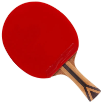 红双喜(DHS) 狂飚七星乒乓球拍横拍 比赛柚木面材