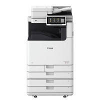 佳能(Canon) iR-ADV C5860 同步输稿器+四纸盒+鞍式装订 A3彩色激光数码复合机 (计价单位:台) 白色