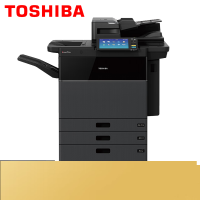 东芝(TOSHIBA) 彩色数码复合机 FC-5616AC A3 黑色 主机+同步输稿器+落地三纸盒台