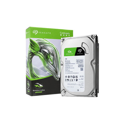 希捷(SEAGATE)台式机硬盘 2TB 7200转 256MB 机械硬盘 SATA 希捷酷鱼系列 电脑硬盘 3.5英寸