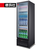 德玛仕(DEMASHI) 展示柜冷藏冰柜 单门立式商用LG-360ZH 便利店超市啤酒饮料水果保鲜陈列柜 单位:台
