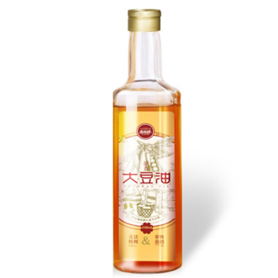 米妹妹(MIMEIMEI) 米妹妹精选大豆油500mL 物理压榨