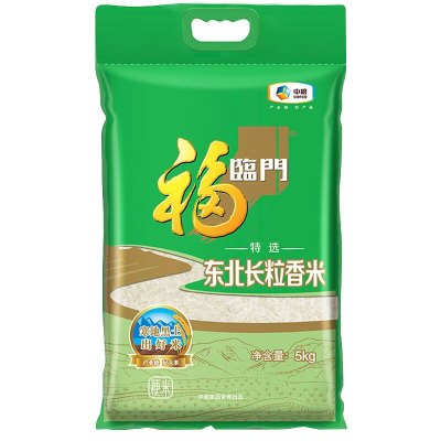 福临门 大米 特选东北长粒香 5kg