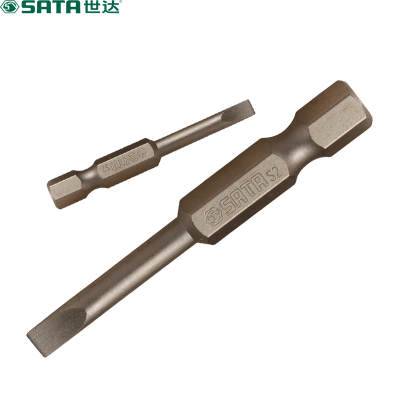 世达(SATA) 59315 5件套6.3MM系列50MM长一字旋具头 5MM