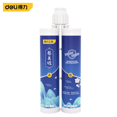 得力(deli) DA-MF002 美缝剂 亚浅灰 400ml