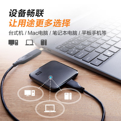 西部数据(WD) 1TB 移动固态硬盘(PSSD)Elements SE