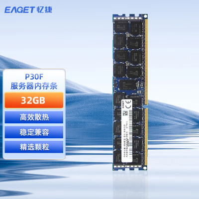 忆捷(EAGET)服务器内存P30F-32G PC4 2666 2933 3200 DDR4 ECC REG