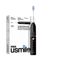 usmile 笑容加 电动牙刷 U2S大理石黑 充电式全自动软毛牙刷