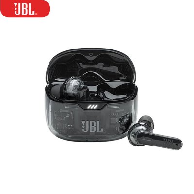 JBL TUNE Beam琉璃荚极光黑 蓝牙耳机DJ音响设备耳机 入耳式主动降噪 音乐运动耳机防水防汗
