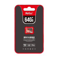 朗科(Netac)行车记录仪监控摄像头内存卡 P500至尊Pro版/64G 黑色 1/个 计价单位:个