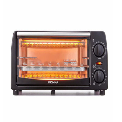 康佳电烤箱家用多功能 12L迷你烘焙小烤箱KAO-1202E(S)
