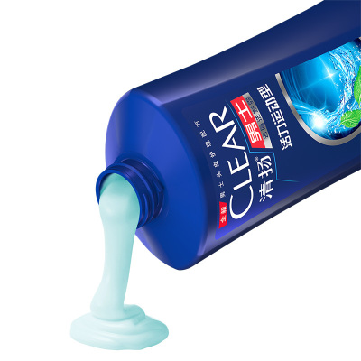 清扬 洗发水男士活力运动薄荷型蓝瓶650ml