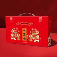 稻香村全家福1.08kg原味桃酥椒盐桃酥组合装食品礼盒
