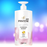 潘婷(PANTENE)洗发露 V醇精华 洗发水洗头膏 针对头发各种问题 染烫修护洗发露750ml
