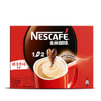 雀巢(Nestle)速溶咖啡 1+2 原味 微研磨 冲调饮品 盒装30条450g