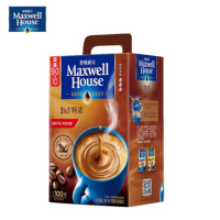 麦斯威尔(Maxwell House)特浓三合一速溶咖啡粉100条 特浓 1300g 100条