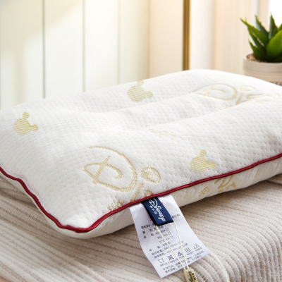 迪士尼(DISNEY) 白色天然乳胶枕(单个枕头) 40*60cm