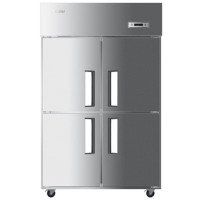 Haier/海尔SL-1020C2D2 2冷藏2冷冻 不锈钢商用厨房四门双温冰柜(台)