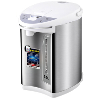得力(85601)保温电热水壶 智能5L容量 食品级304不锈钢 三段温控