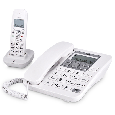 得力 791 固定电话机座机电话 家用座式有线坐机办公商务固话座机