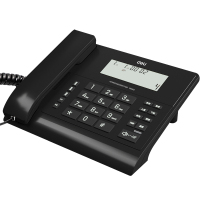 得力 13550 录音电话机商用固定电话机带耳机接口多功能有线电话
