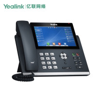 Yealink 亿联 SIP-T48U大屏触控IP话机支持Opus声音编码格式双USB 2.0接口