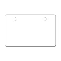 Makeid KPG86-54B[C]/H 85.6mm*54mm 展示铭牌 250.00 个/盒 (计价单位:盒) 白