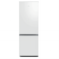 TCL BCD-186C 186升双门小型冰箱 迷你电冰箱一体成型箱体 BCD-186C闪白银