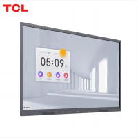 TCL会议平板一体机触摸大屏商用显示视频会议投屏教学一体机75英寸IFP75V50安卓版(自带壁挂架)