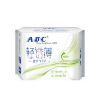 ABC日用轻透迷你卫生巾 K53 8片(含KMS健康配方)