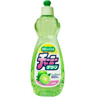 LION狮王日本进口柠檬洗洁精家庭装家用大桶可洗果蔬洗涤剂600ml 1瓶