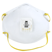 3M 8515CN电焊口罩 10只/盒 防金属烟电焊烟焊接防尘雾霾PM2.5 口罩带阀口罩