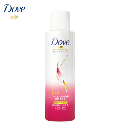 多芬 日常滋养修护洗发水 200g 针对毛糙打结发质柔顺秀发(新老包装随机发货) 一瓶