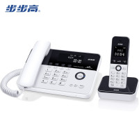步 步高(BBK) HWDCD007(202) 无绳 一拖一子母机 电话机 (计价单位:台) 白色