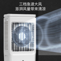 风扇空调扇制冷/冷风机家用冷风扇/制冷风扇落地/电扇制冷机水风扇工业遥控冷气扇Z33CR一台