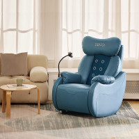 SKG按摩椅 家用小型沙发热敷多功能仿人手肩背腰按摩实用生日送爸爸长辈妈妈礼物 H3 1代尊贵款[蓝色]一个