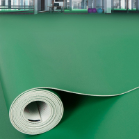 绿色PVC塑胶地板革防水泥地直接铺防滑 2000*650mm*2耐磨地胶地垫1块