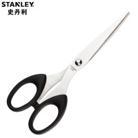史丹利 94-382-23 不锈钢剪刀办公剪纸刀美工剪刀家庭手工用剪刀 (10个)