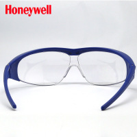 霍尼韦尔Millennia Classic 1002783蓝色镜框 透明镜片防雾眼镜5个