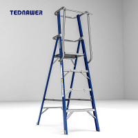 TEDnAWER稳耐4步玻璃钢平台梯TTP-4F