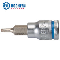 宝合(BOOHER)10MM系列中孔花形旋具套筒TT15 2321415