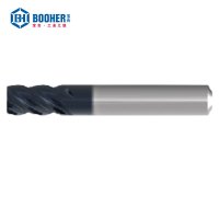 宝合(BOOHER)4刃短柄平头立铣刀8.0mm 2705607