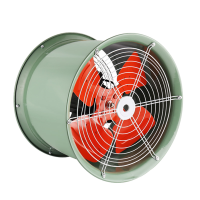 大功率低噪声轴流风机工业岗位220V抽引风机管道除尘排风扇(SFG5-4)