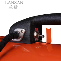 兰赞(LANZAN)手提式轴流风机高工业粉尘气体通风排气扇+10米PVC管