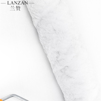 兰赞(LANZAN) 滚筒刷刷墙刷漆专用工具 羊毛刷头100mm